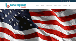 Desktop Screenshot of customflagmaker.com
